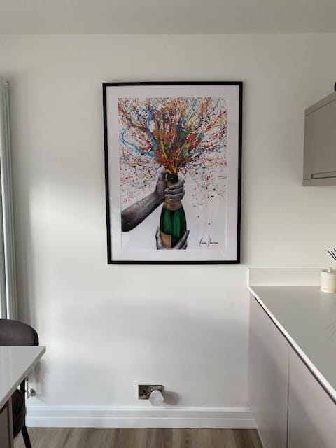 Customer photo review of Bottle Of Nostalgia Framed Art Print