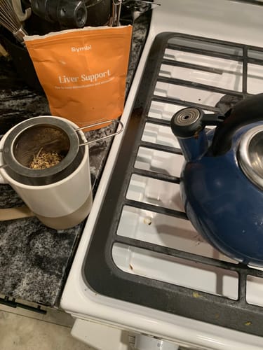 Customer photo review of Liver Support Tea