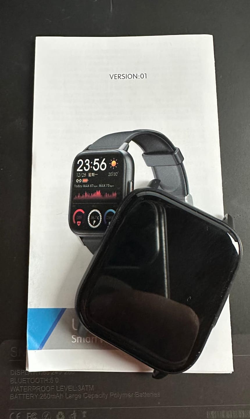 Customer photo review of 360° FITSmartWatch PRO 3 Smart (Modell 2024/2025)