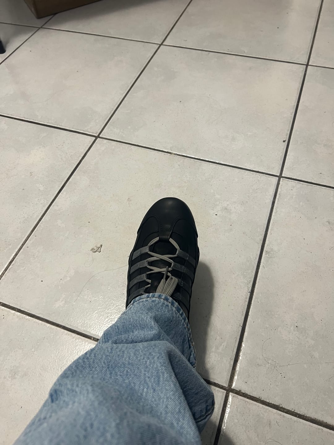 Customer photo review of Men's GrandPrix Sneaker in Asphalt (Black and Gray)