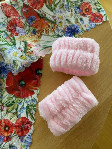 Customer photo review of Wristbands for Washing Face