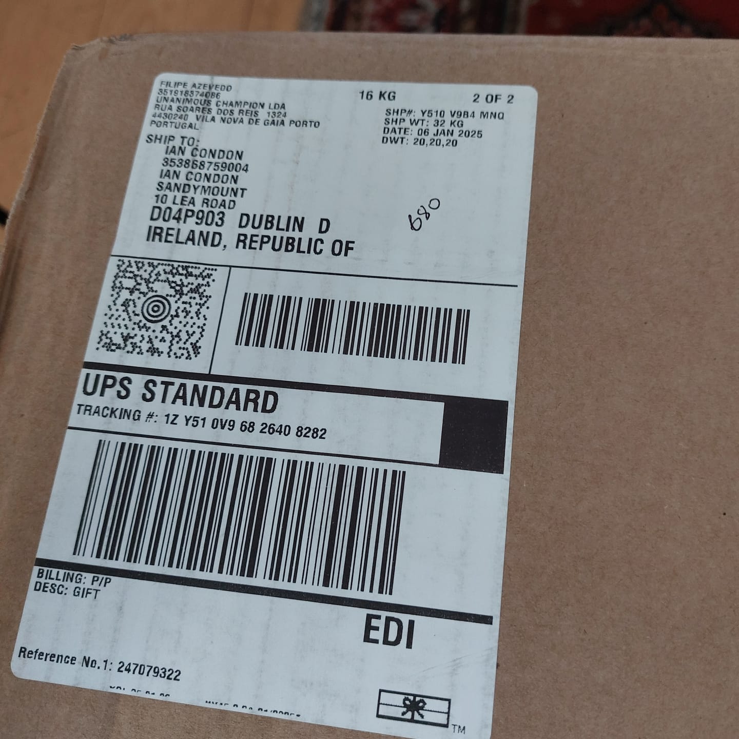 Customer photo review of Da Pipa Red BIB 5L