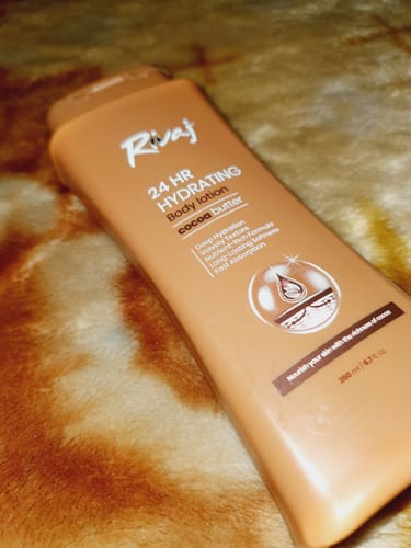 Customer photo review of Cocoa Butter Lotion