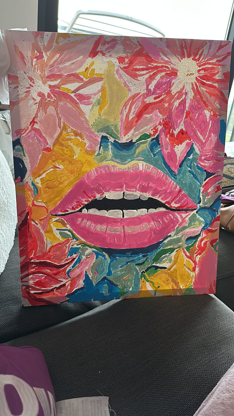 Customer photo review of Pop Art Lips