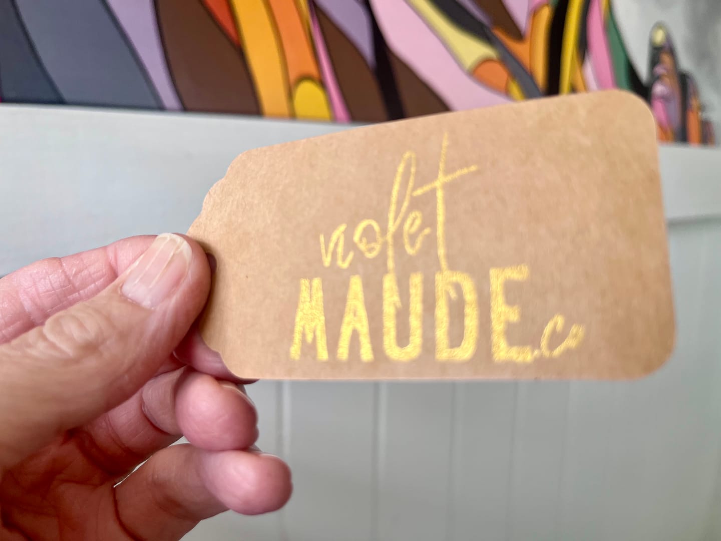 Customer photo review of Custom Rubber Stamp