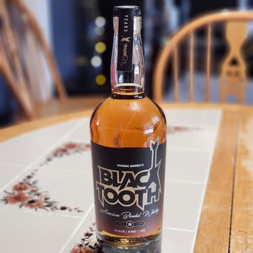 Customer photo review of BLACKTOOTH AMERICAN BLENDED WHISKEY (750mL)