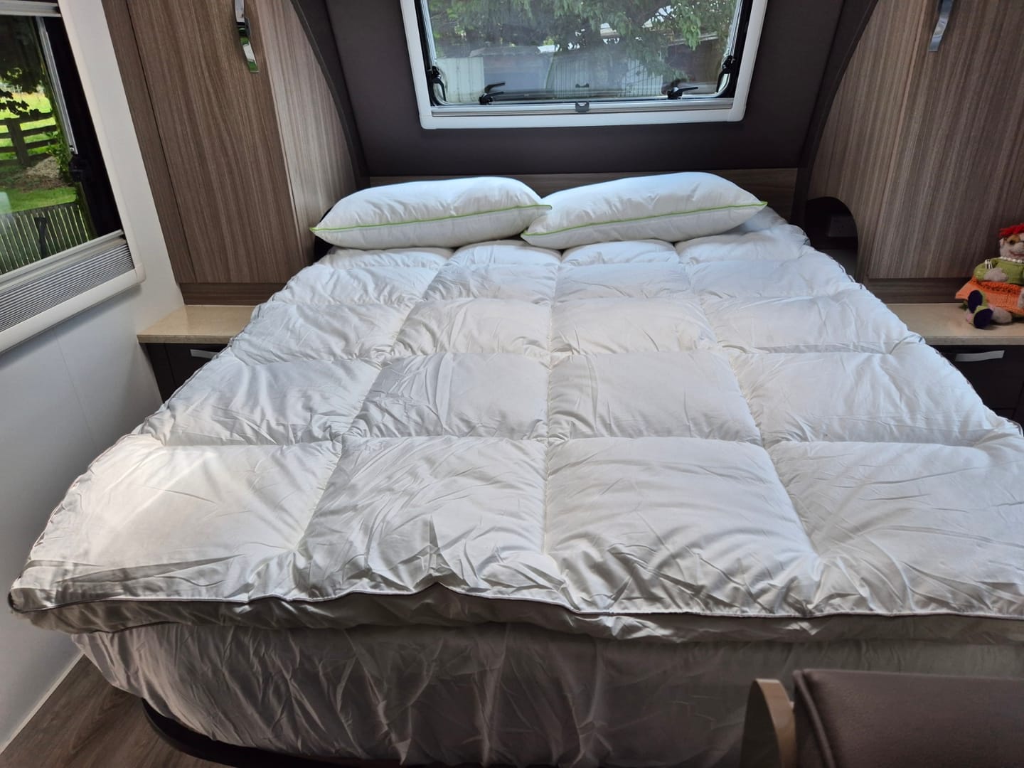 Customer photo review of Muscle Mat Luxury Mattress Topper