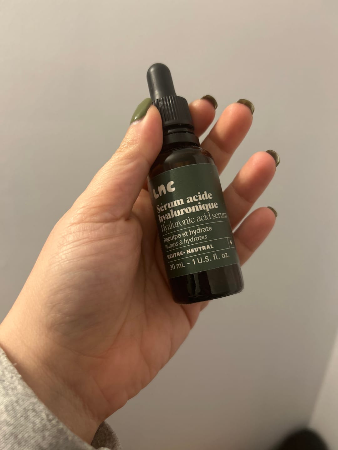 Customer photo review of Sérum Acide Hyaluronique