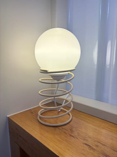 Customer photo review of Put A Spring Into Your Lamp | Mocha