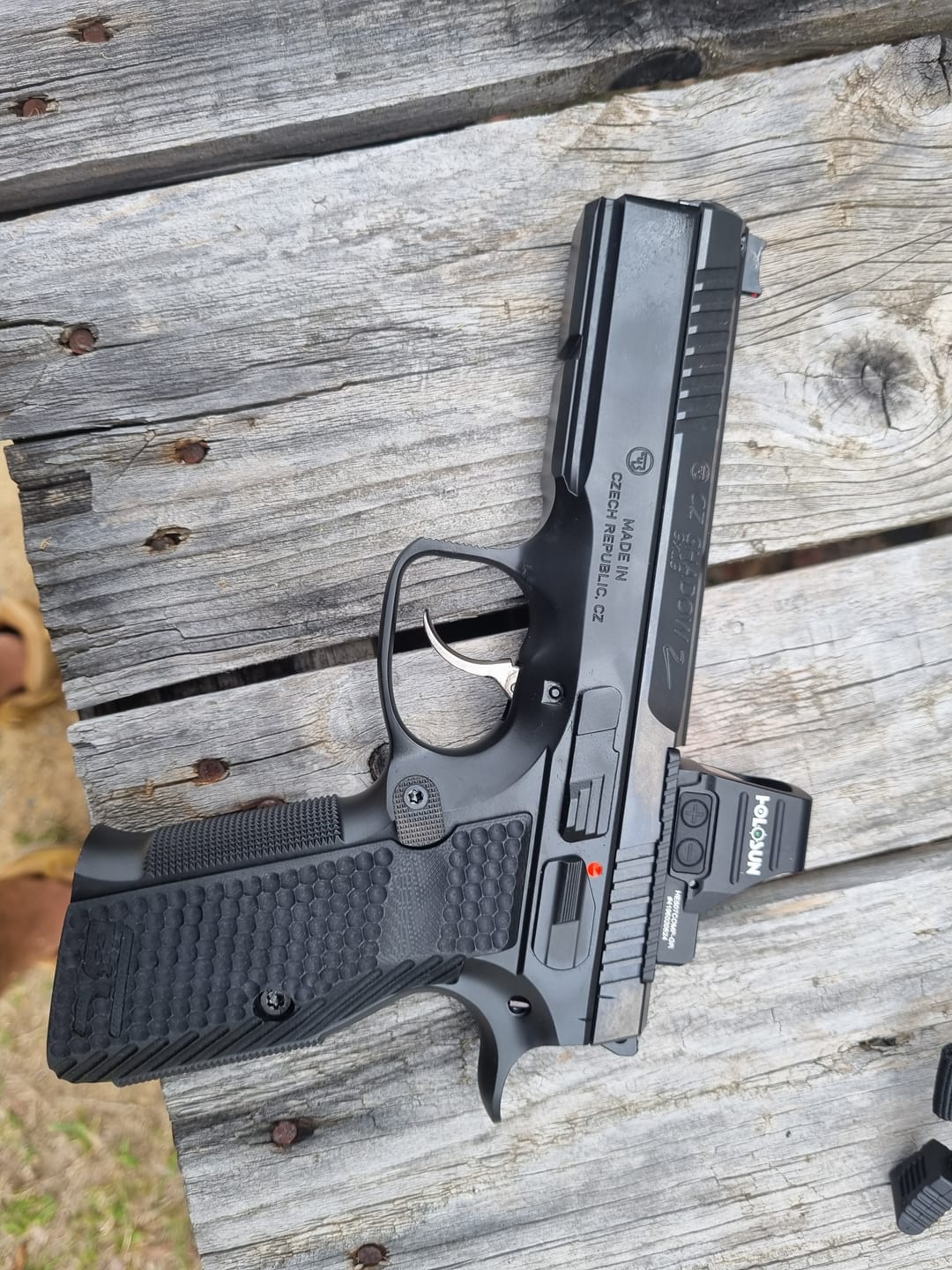 Customer photo review of CZ Shadow 2 | Optic Ready Red Dot Mount