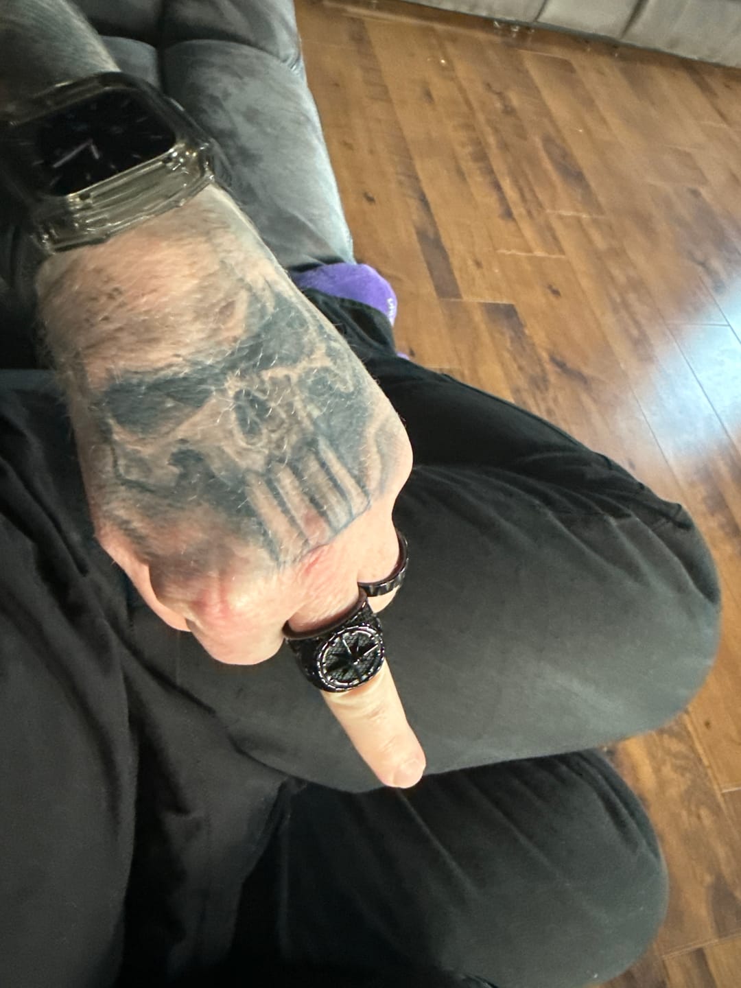 Customer photo review of THE CAPTAIN. - BLACK