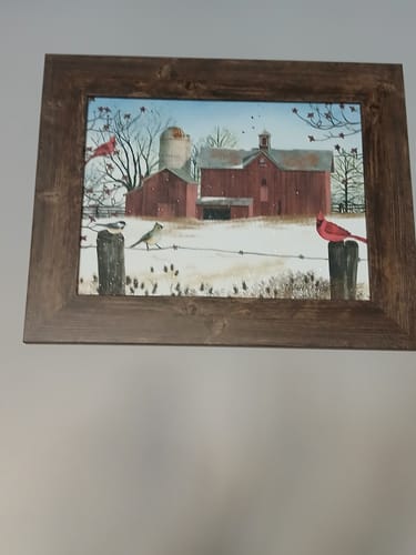 Customer photo review of Winter Friends by artist Billy Jacobs BJ1038