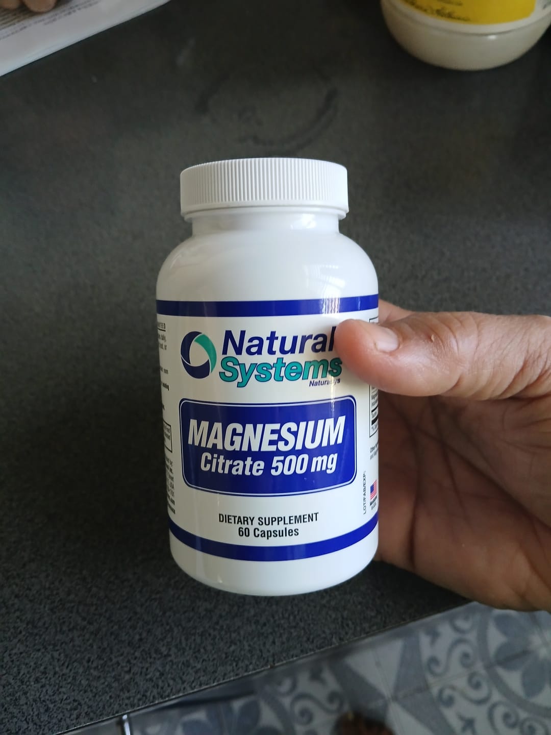 Customer photo review of Complejo de Citrato de Magnesio - 500 mg