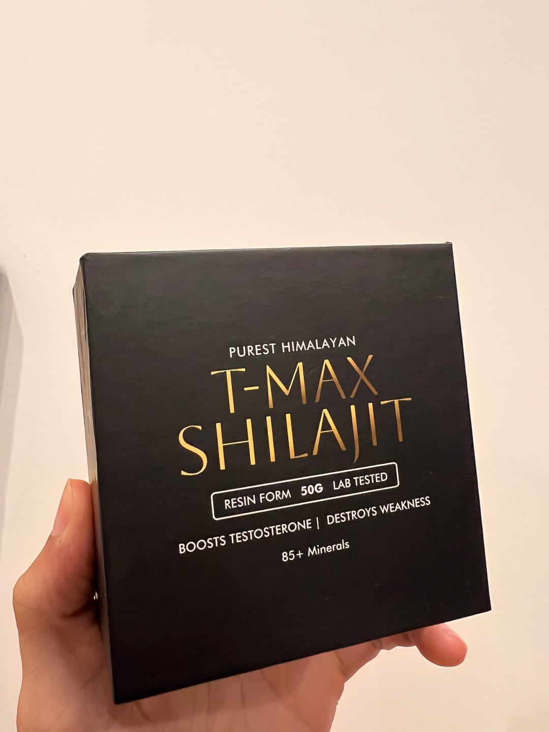 Customer photo review of T-MAX SHILAJIT