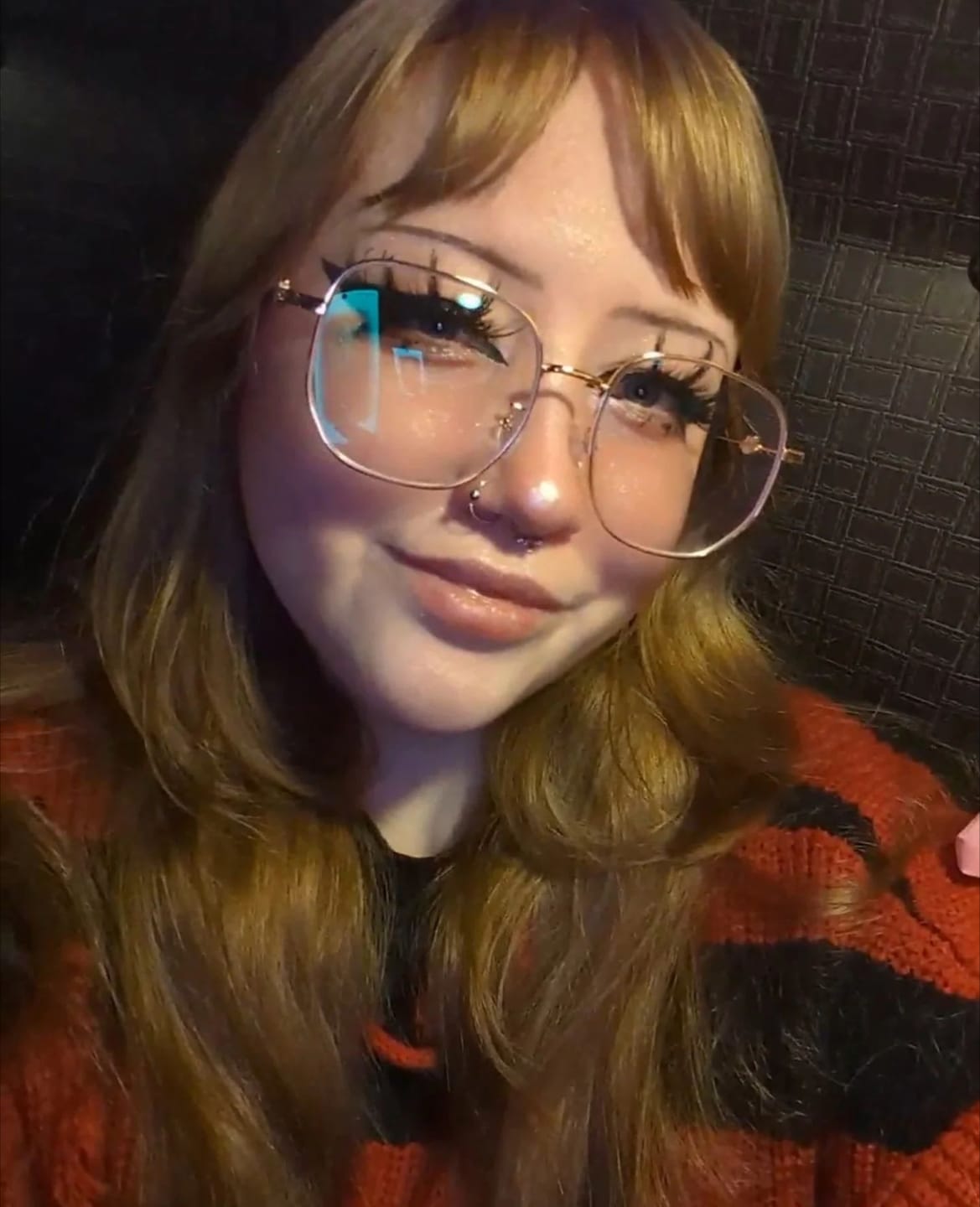 Customer photo review of Melly Eyeglasses
