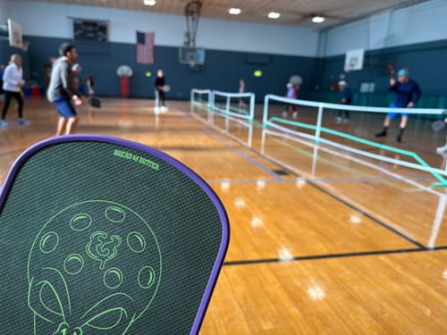 Customer photo review of The Invader 16mm Pickleball Paddle