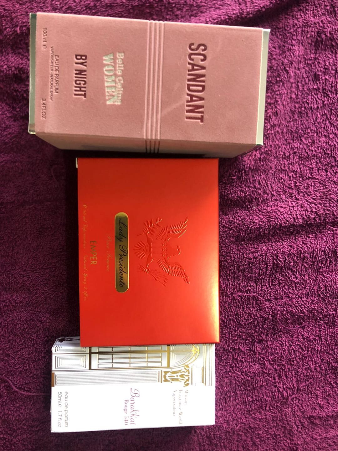 Customer photo review of Barakkat Rouge 540 EDP 50ml