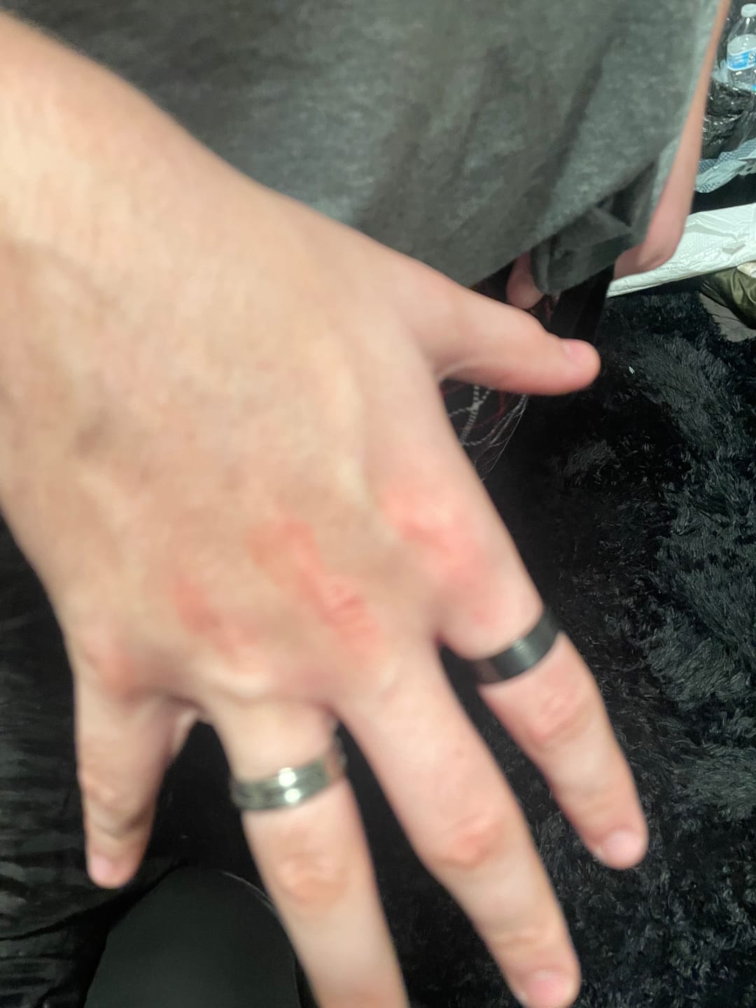 Customer photo review of 7mm Matte Steel Band