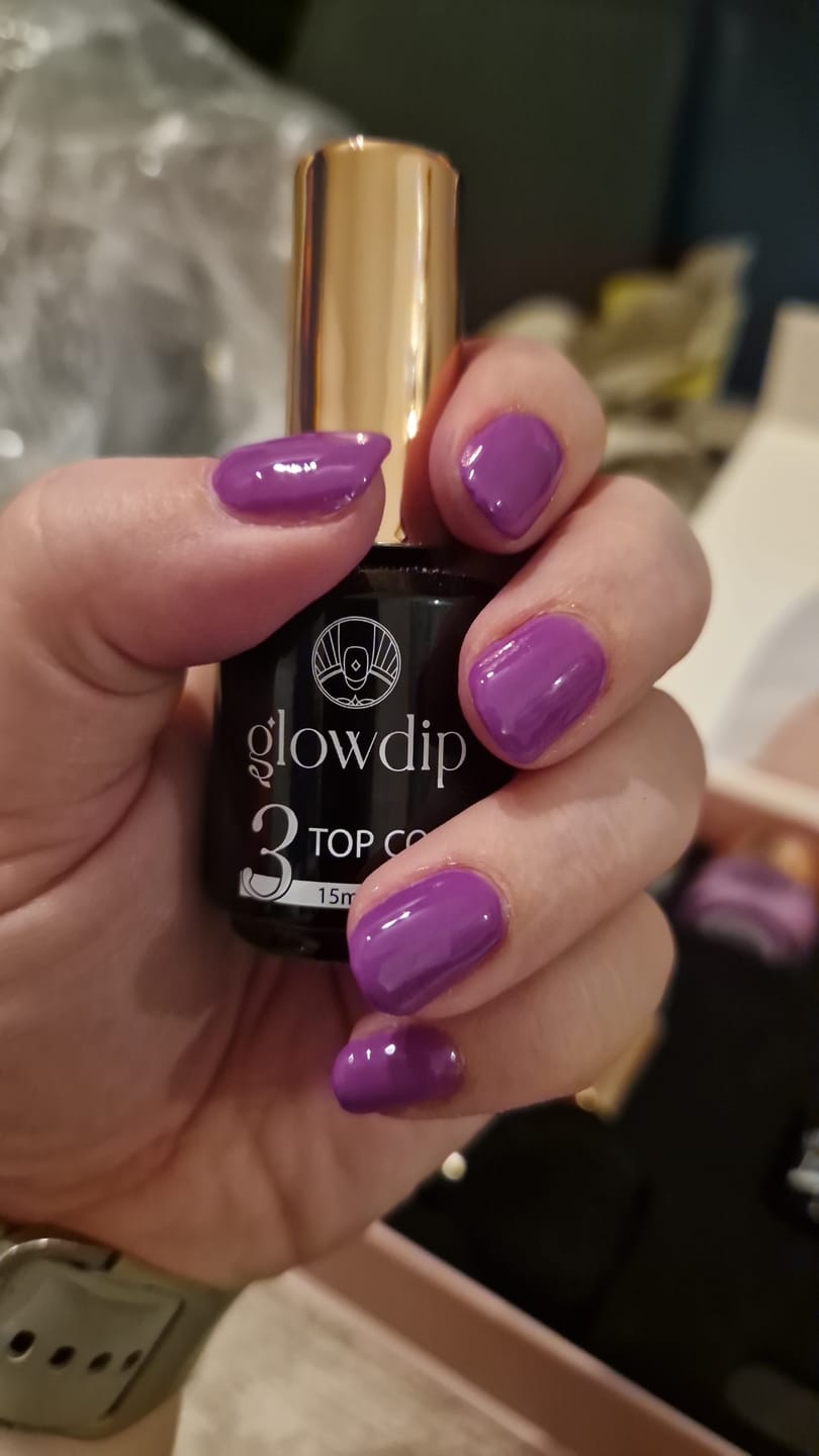 Customer photo review of Oh Berry Dipping Powder