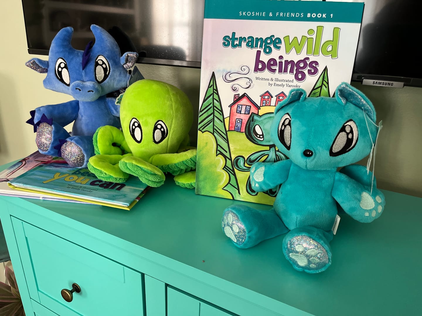Customer photo review of Skoshie & Friends: "Because You Can" (Children's Book)