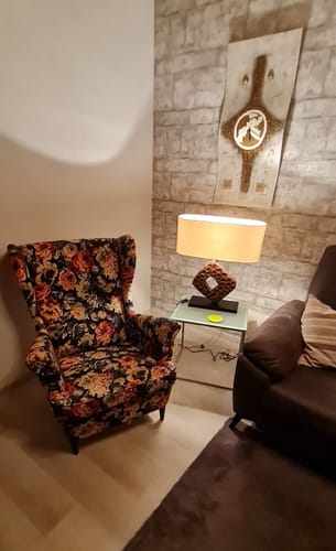 Customer photo review of Tischlampe ACAIA Akazien Holz