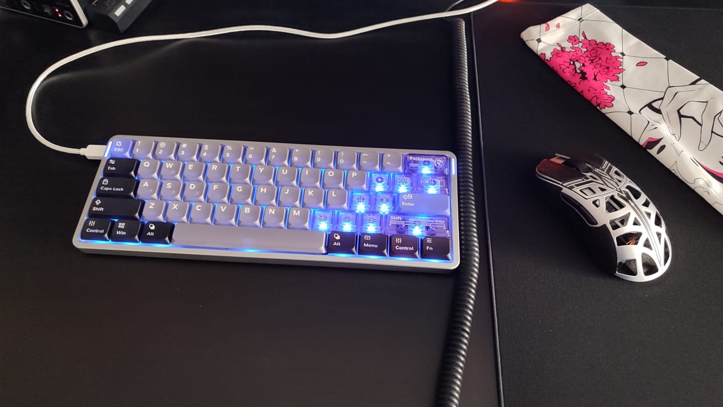 Customer photo review of NuPhy Air60 HE Klavye (Manyetik Switch / HE)