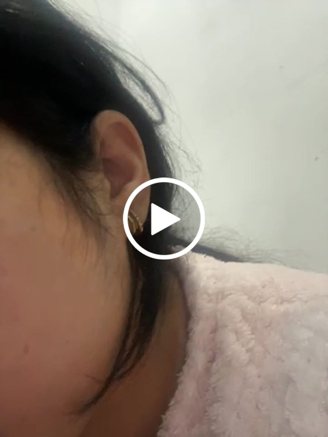 Customer video review of Crystal Curve Earrings