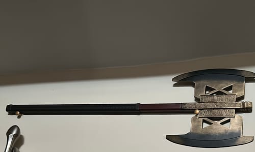 Customer photo review of Gimli's Axe - The Lord of the Rings