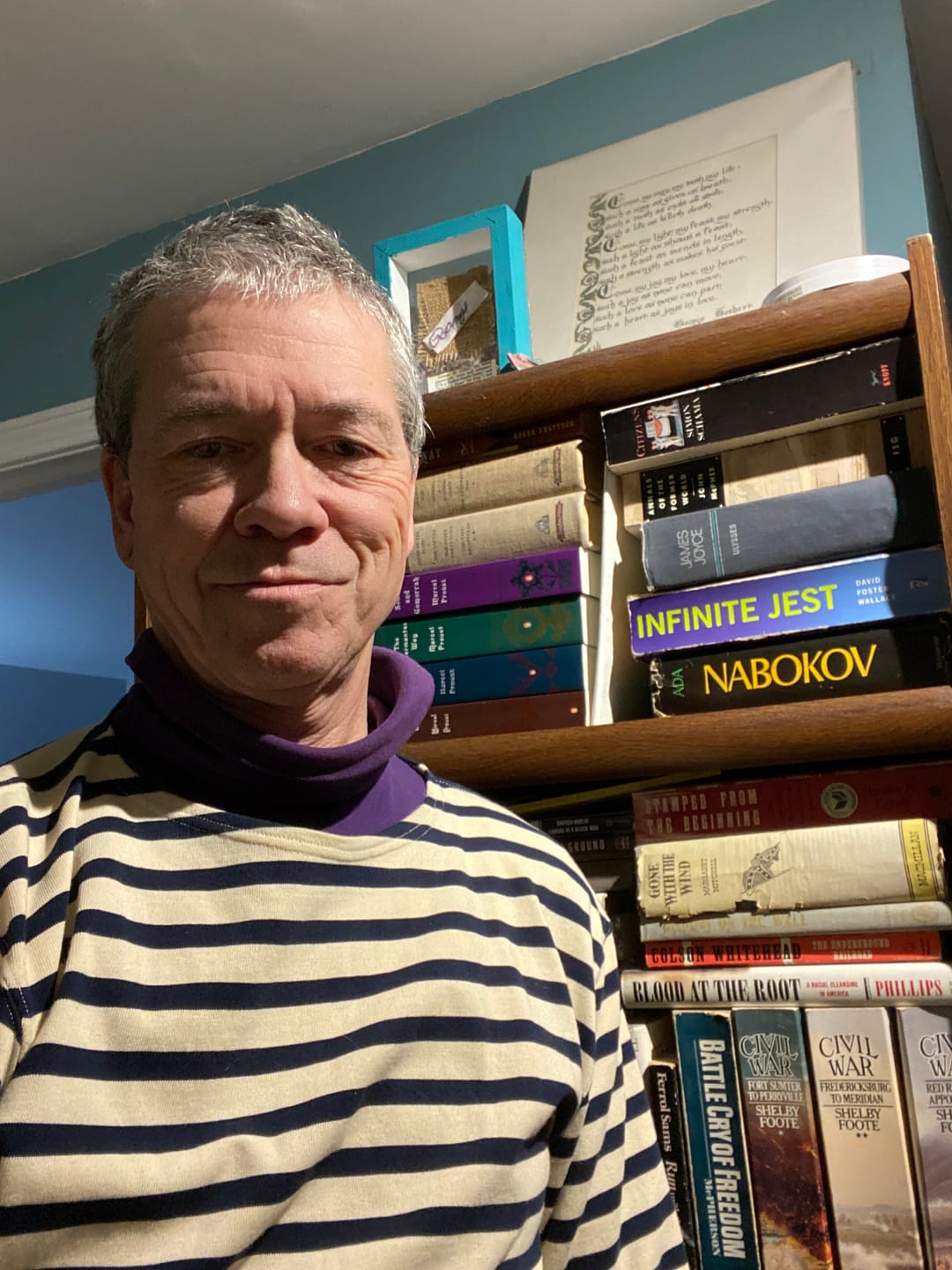 Customer photo review of Breton Stripe Long Sleeve T-Shirt
