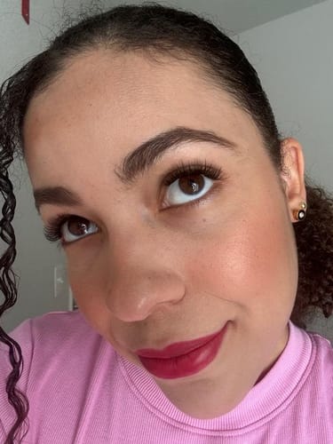 Customer photo review of SWAYINGKELP Self-adhesive Cluster Lashes