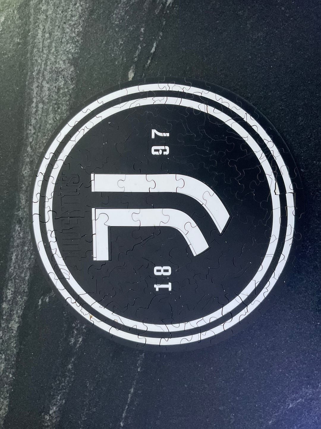 Customer photo review of Juventus FC® Logo - Wooden Puzzle