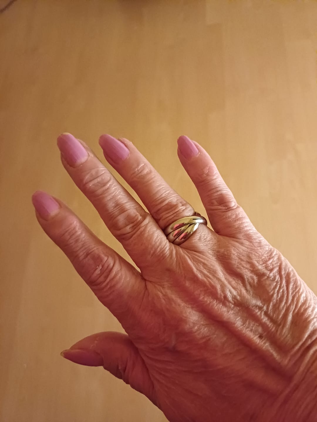 Customer photo review of Kyla Ring | 18K vergoldet