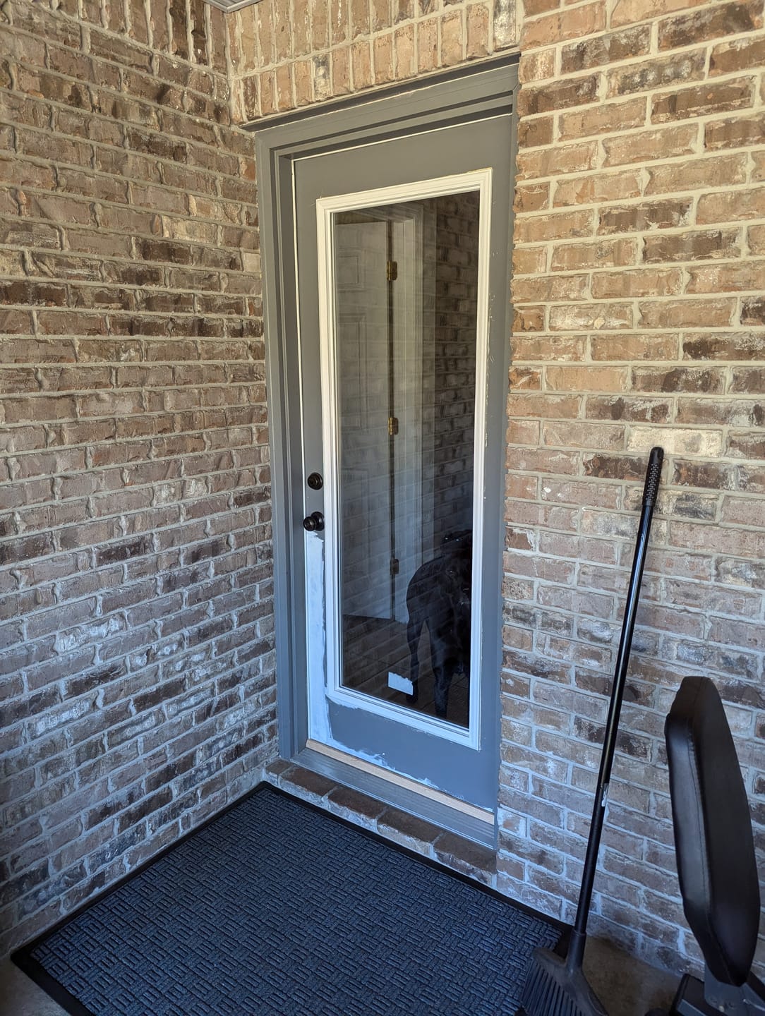Customer photo review of ODL Clear Door Glass - 24" x 66" Frame Kit