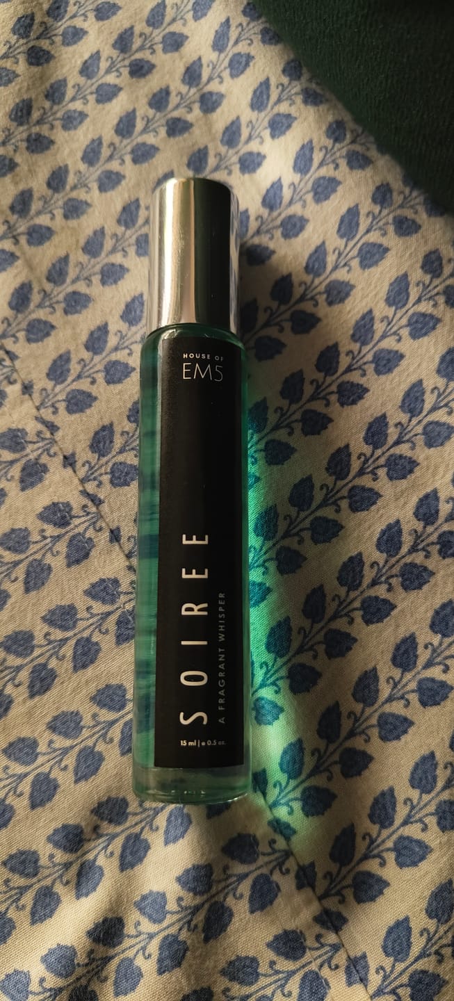 Customer photo review of EM5™ Soiree Perfume EDP Spray for Men | Spicy Amber Citrus Fragrance Accords | Luxury Gift for Him | Variants Available: 50 ml Spray / 15 ml Spray