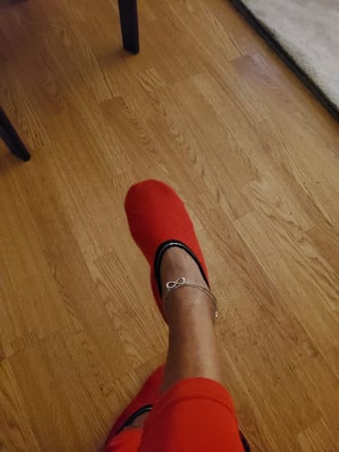 Customer photo review of Anklet of Infinity