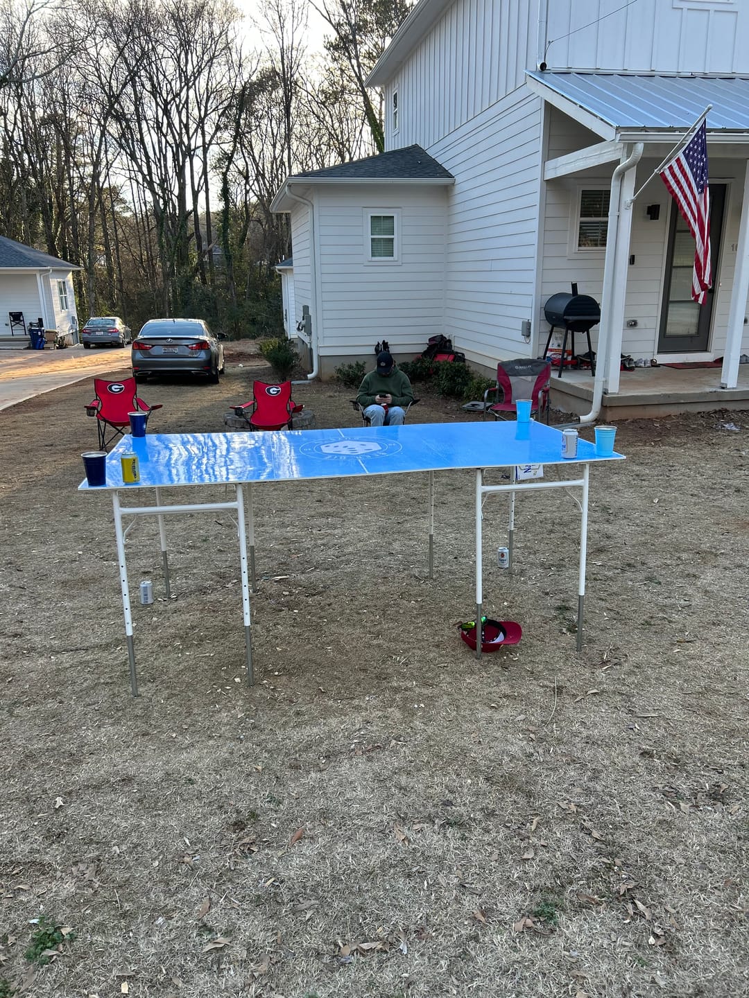 Customer photo review of BDG Portable Beer Die Table