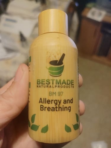 Customer photo review of Allergy and Breathing (BM97) Symptom Support for Allergies