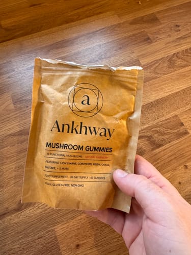 Customer photo review of Mushroom Gummies