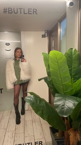 Customer photo review of Κοντή Faux Γούνα