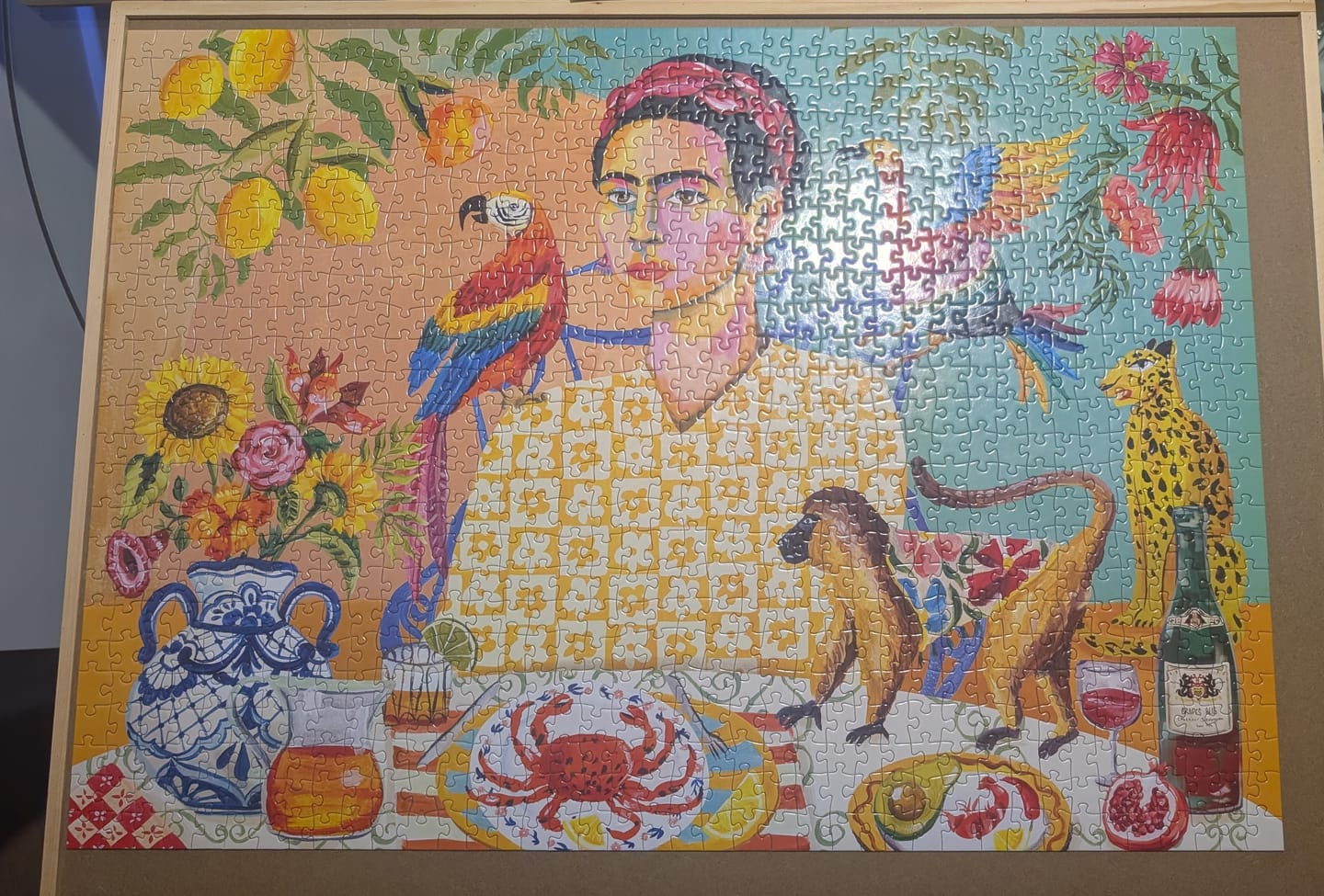 Customer photo review of Puzzle 1000 Life In Colour