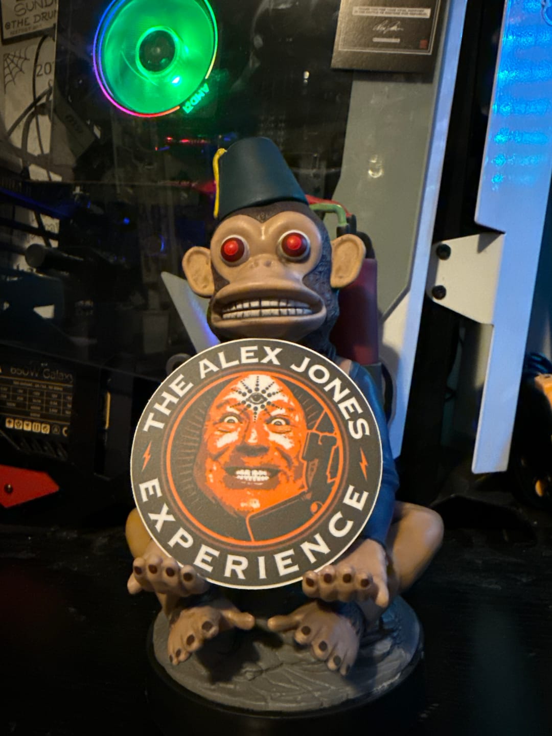 Customer photo review of Alex Jones Experience Decal