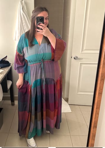 Customer photo review of WOODSTOCK DRESS | AURA CHEX