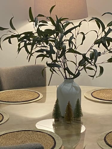 Customer photo review of Faux Willow Eucalyptus - Green (5 Stems)