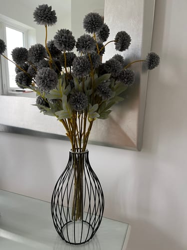 Customer photo review of Faux Kiku Flower - Livid (10 Stems / 50 Heads)