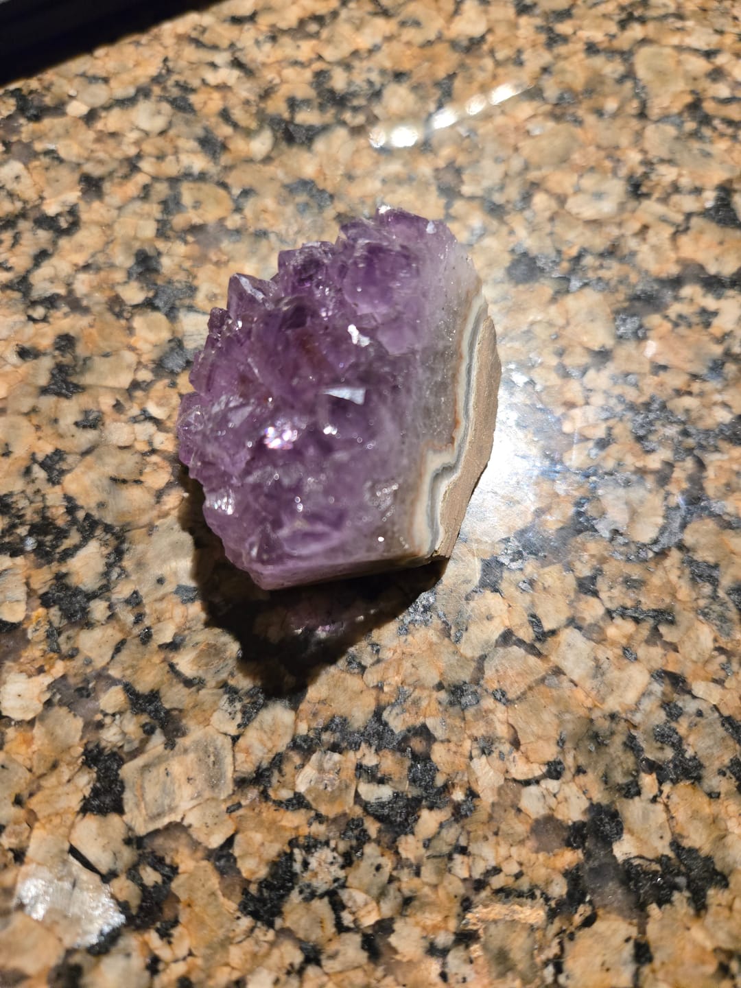 Customer photo review of Amethyst Crystal Cluster