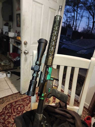 Customer photo review of Partisan 6-24x50 FFP