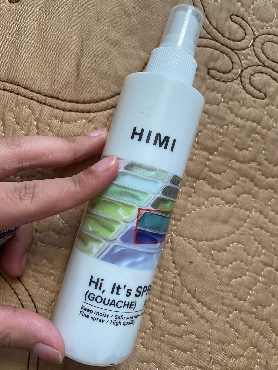 Customer photo review of Himi - Spray Protector Antihongos e Hidratador Para Gouache y Acrílicos