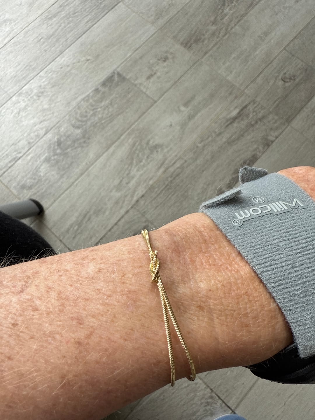 Customer photo review of Mother & Daughter Eternal Bond Knot Bracelets