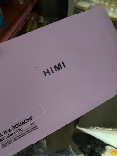 Customer photo review of Himi - Set 36 Gouache Potes 12 g