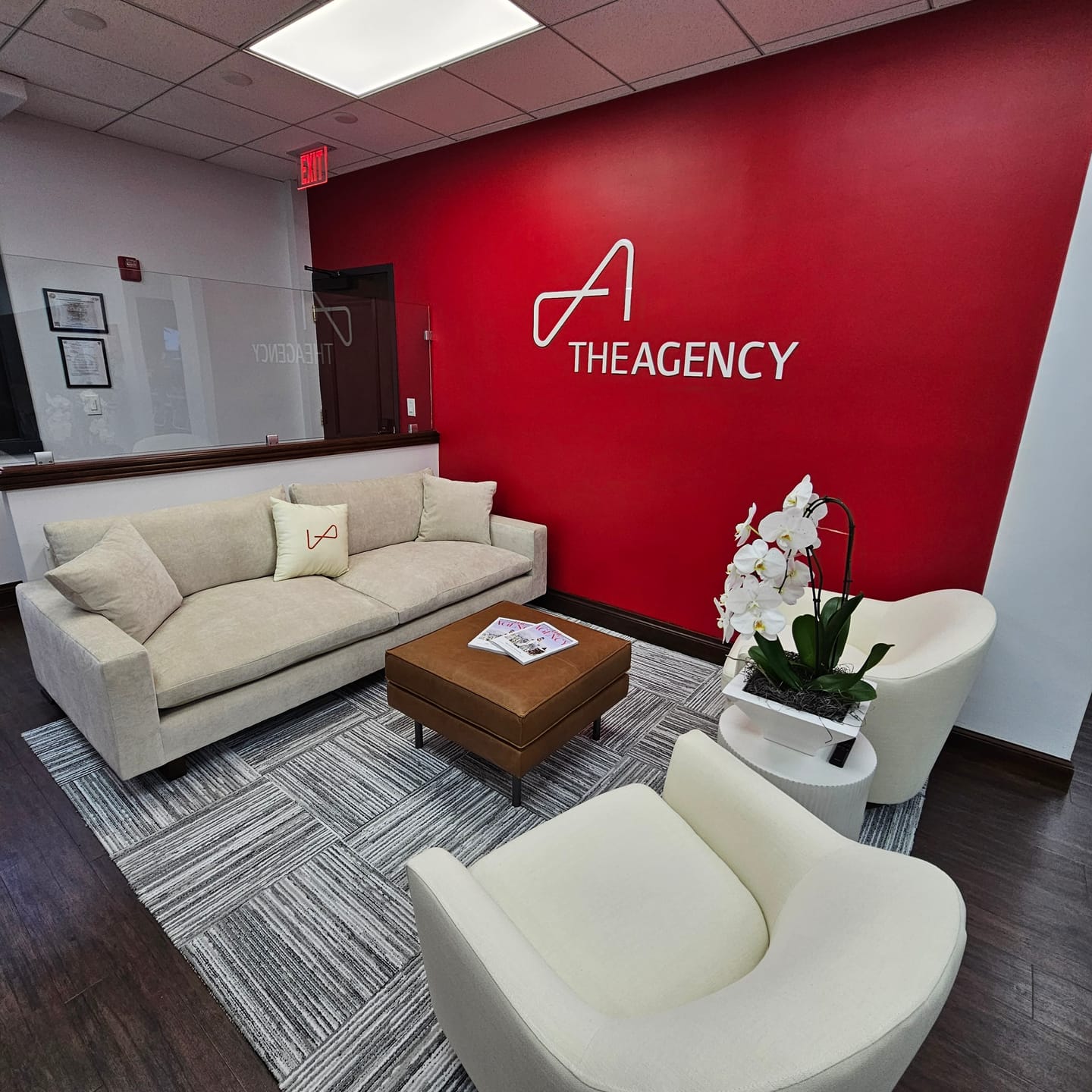 Customer photo review of Custom Laser Cut Wall Logo | Sign with Raised 3D Design | Business Letter | Lobby Signage | Reception Logo | Acrylic Sign Metal Finish Logo